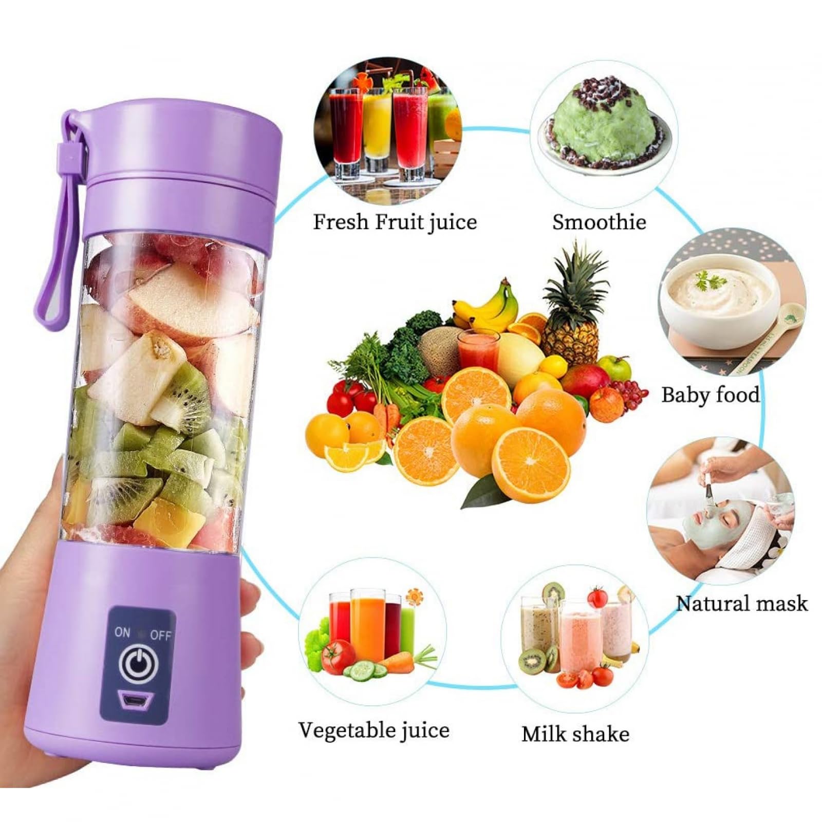 Chargeable Juicer Blender