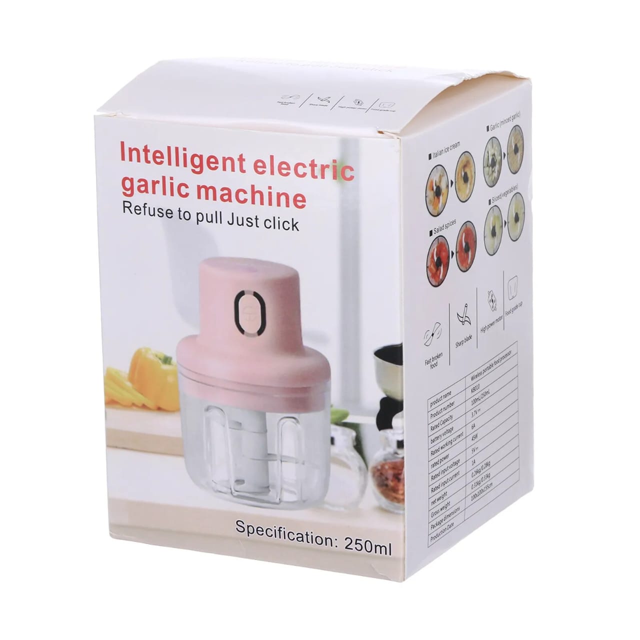 Rechargeable Mini Chopper