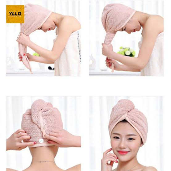 Magic Suction Cap Bath Towel