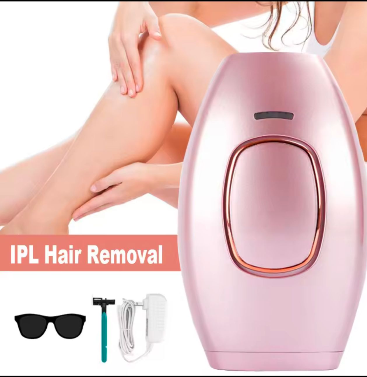 IPL PARMENENT LASER HAIR REMOVAL HANDHELD GEVICE KIT