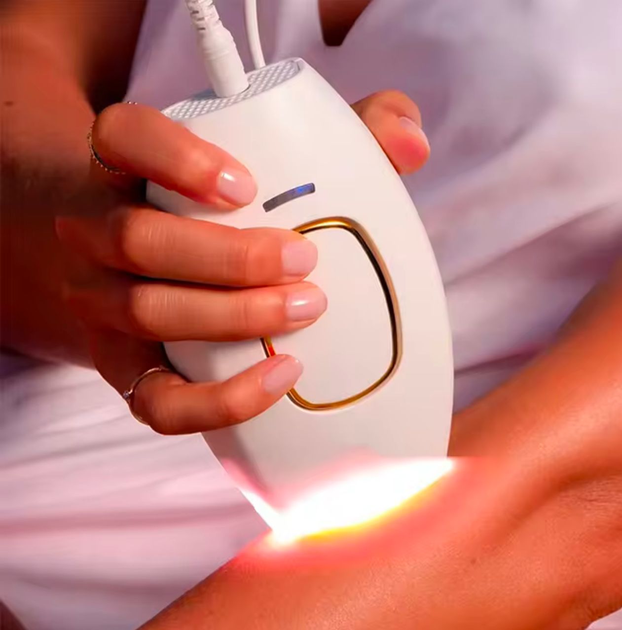 IPL PARMENENT LASER HAIR REMOVAL HANDHELD GEVICE KIT