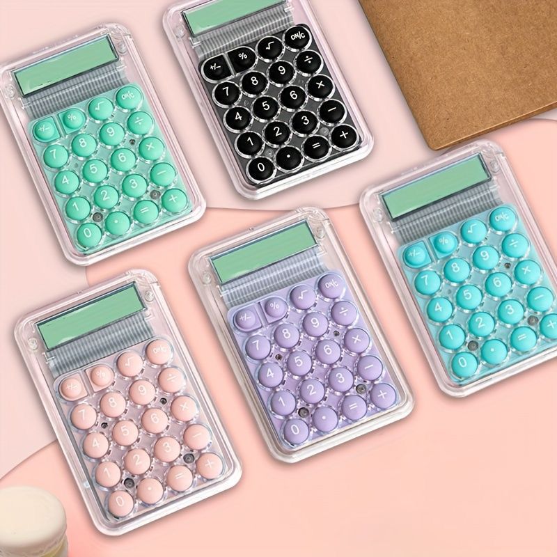 Student Calculator LCD Display