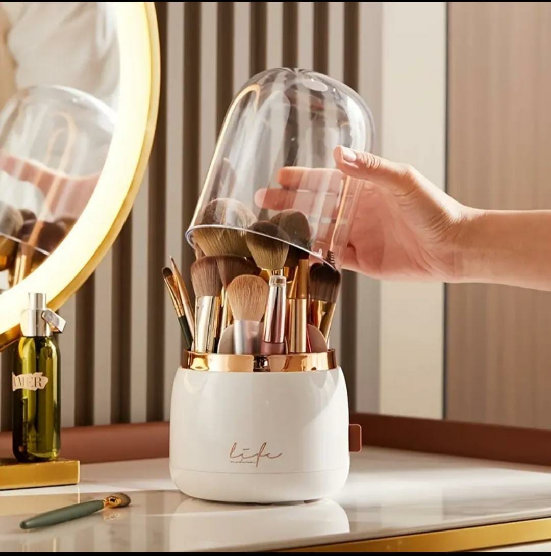 Luxury Rotating Brush Holder