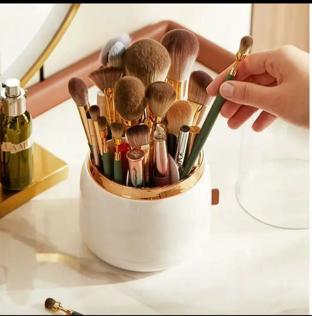 Luxury Rotating Brush Holder