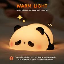Rechargable Silicone Panda Lamp