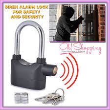 Anti-Theft Alarm Lock